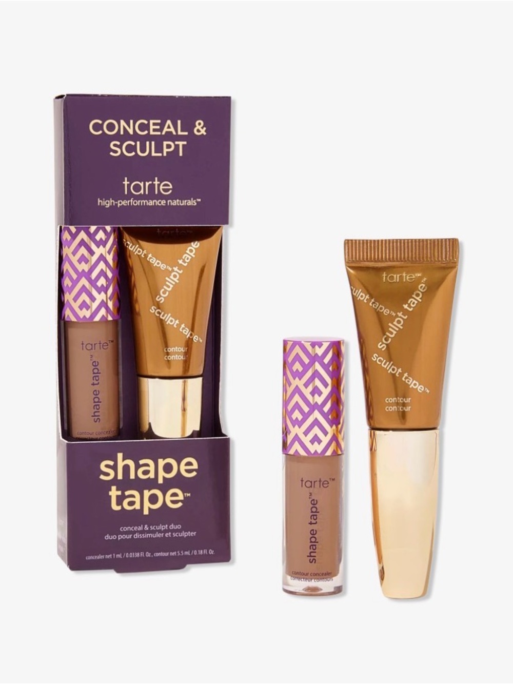 TARTE CONCEAL & SCULPT | 35N medium & warm bronze